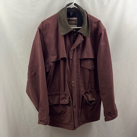 Driza-Bone Women’s Coat Size Large Maroon Water-resistant Aussie Ranger - Picture 1 of 11